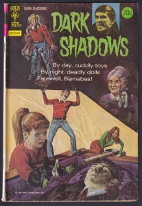Dark Shadows 26 (1974) GD/VG Bronze Age Horror Gold Key comic