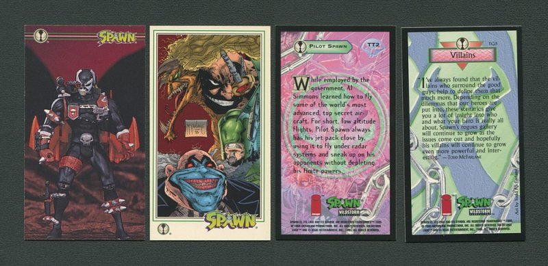 1995 SPAWN COMPLETE 152 CARD SET   MINT