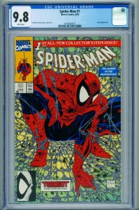 Spider-Man #1 CGC 9.8-comic book - 1990- 4318362018