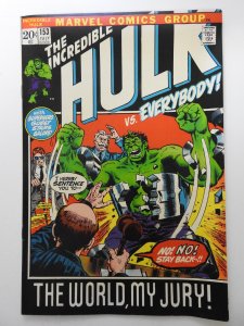 The Incredible Hulk #153 (1972) vs Everybody!! Sharp Fine/VF Condition!