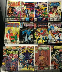 NEWSSTAND MARVEL ASSORTMENT - 95 assorted, mostly 1988-1992, FINE of better