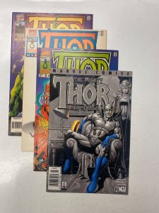 4 Thor MARVEL comic books #499 501 502 47 79 KM15