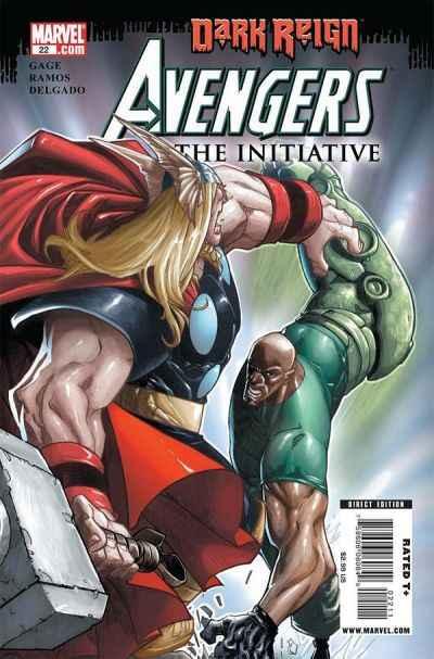 Avengers: The Initiative #22, NM + (Stock photo)