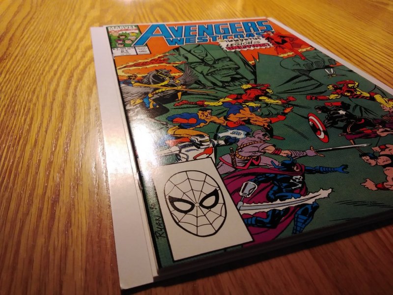 Avengers West Coast #61 Direct Edition (1990)