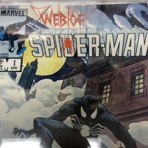 Web of Spider-Man (1984) # 1 (CGC SS 9.8) Signed Charles Vess ~ Marvel Comics