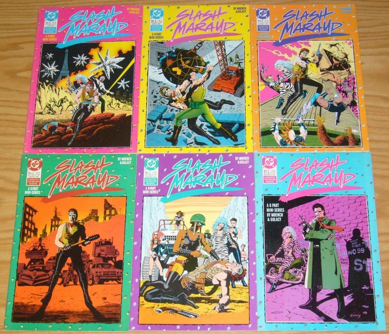 Slash Maraud #1-6 VF/NM complete series PAUL GULACY doug moench set lot 2 3 4 5