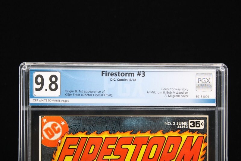 Firestorm #3 - Origin & 1st App Killer Frost (PGX 9.8) 1978