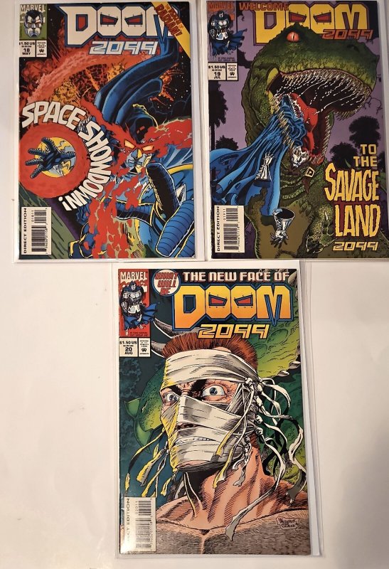 DOOM 2099 15 Books MARVEL COMICS 90s Comic Lot See Description