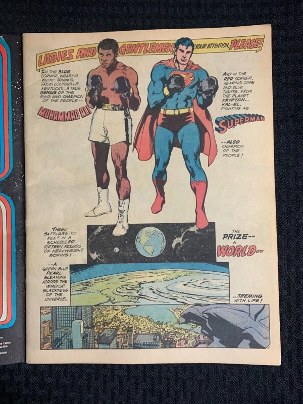 1978 SUPERMAN VS MUHAMMAD ALI DC Treasury C-56 FN 6.0 Neal Adams 