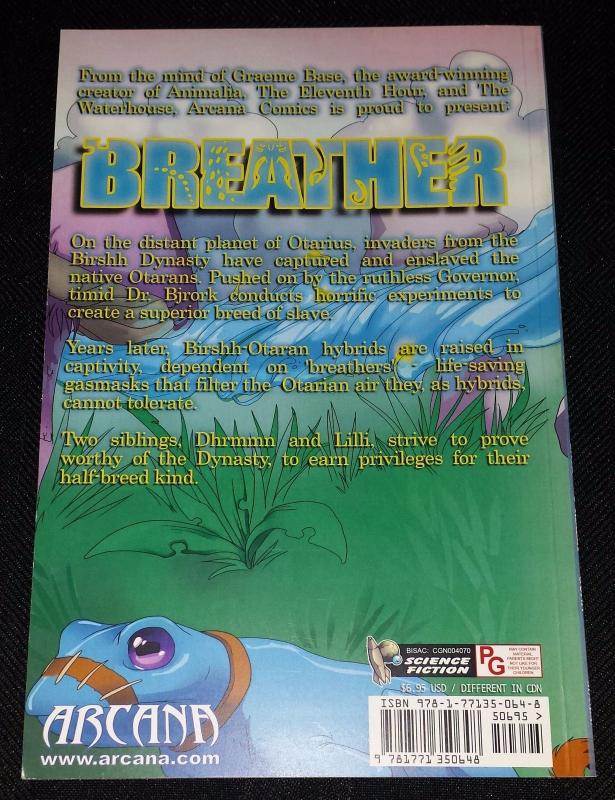 Breather Graphic Novel - Graeme Base (Arcana Studio) - New!