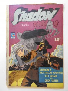 Shadow Comics #37 (1944) Good- Condition!