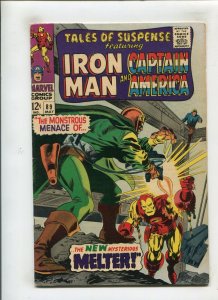 TALES OF SUSPENSE #89 (5.0/5.5) MELTER!! 1967