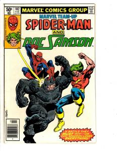 5 Marvel Team-Up Comic Books # 96 98 100 101 102 Spider-Man Fantastic Four WT8