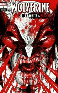 ? WOLVERINE BLACK, WHITE, & BLOOD #1 TYLER KIRKHAM Trade Variant crain