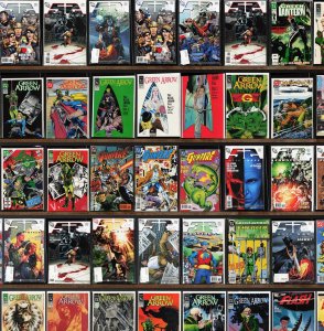 Huge Lot 160+ Comics with Green Arrow, 52, Gunfire, The Flash & More!