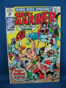 SUB MARINER KING SIZE SPECIAL 1 VF NM 1971