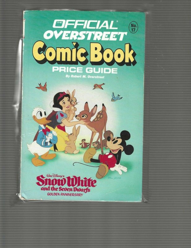 Official Overstreet Comic Book Price Guide #17 (1987/8), Snow White Cover