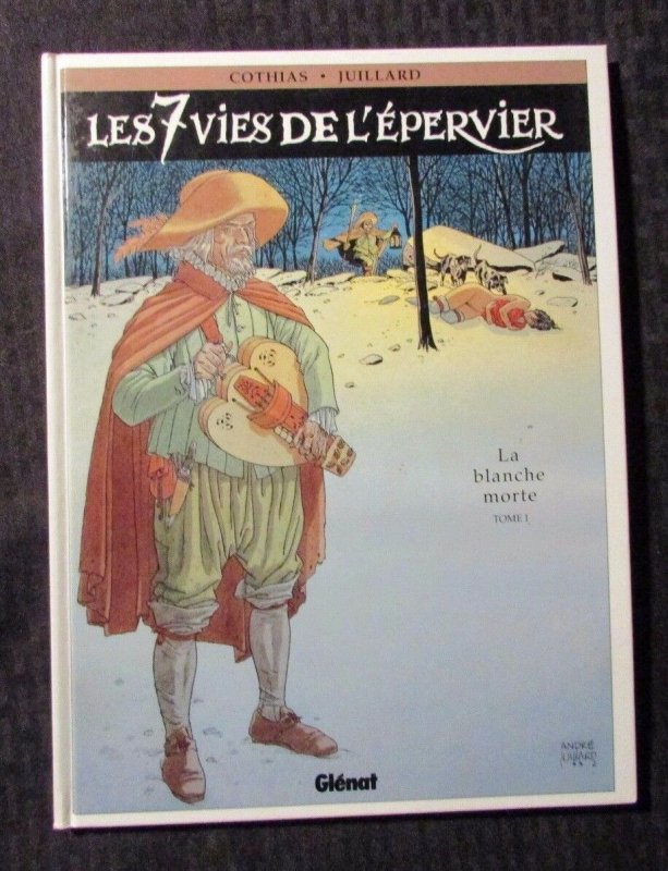 1992 LES 7 VIES DE L'EPERVIER Cothias & Juillard HC VF FRENCH Glenat