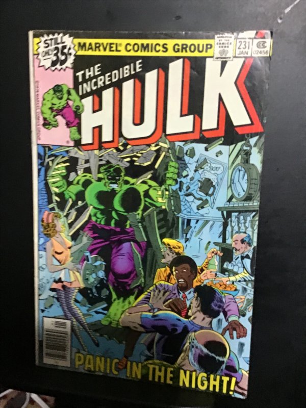 The Incredible Hulk #231 (1979) hi grade Doc Samson key! VF  Wow