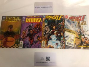 4 DC Comic Books Impulse # 49 54 The Titans #7 Starman #54   17 KE6