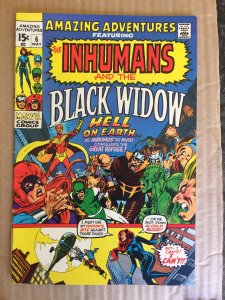 The Inhumans And The Black Widow #6