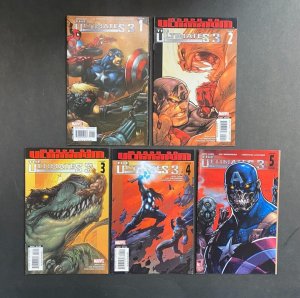 The Ultimates 3 (2008) #'s 1 2 3 4 5 Complete VF- (7.5) Lot Joe Madureira