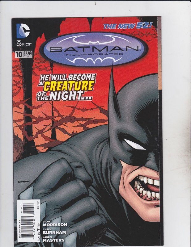 DC Comic! Batman Incorporated! Issue 10!  The New 52!