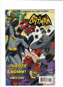 Batman '66 #4 DC Comics 2013 Robin, vs. Mad Hatter VF- 7.5 