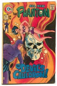 Phantom #59 1975- Skull cover- Charlton comics VG 