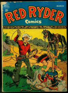 Red Ryder #68 1949- Dell Golden Age Western- Fred Harman G+