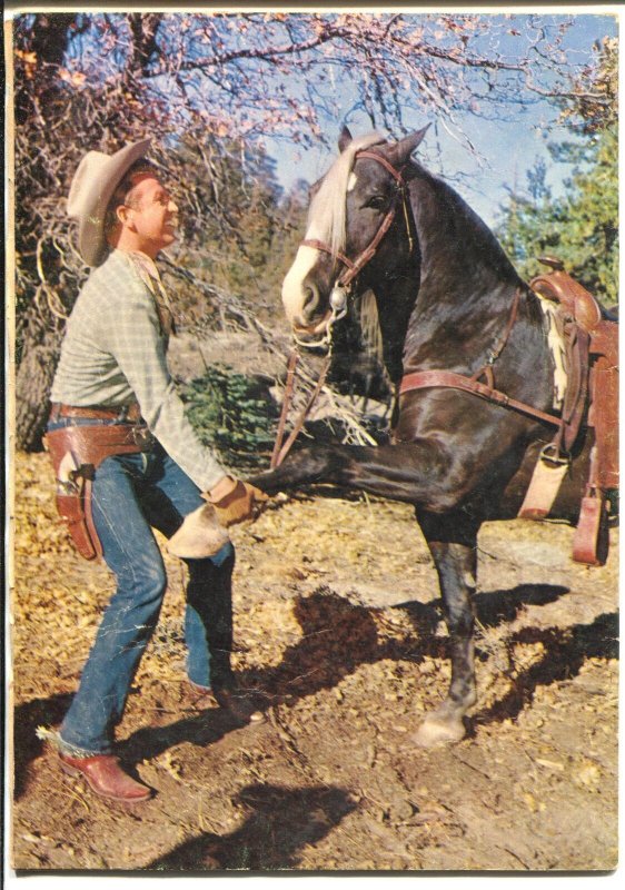 Rex Allen #8 1953-Dell-B-Western movie photo cover-VG+