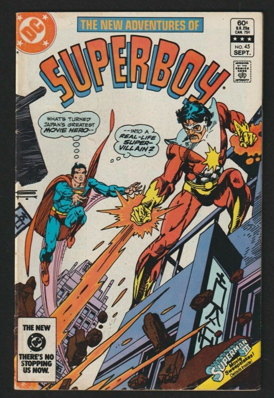 The New Adventures Of Superboy #45 (1983) DC Comics