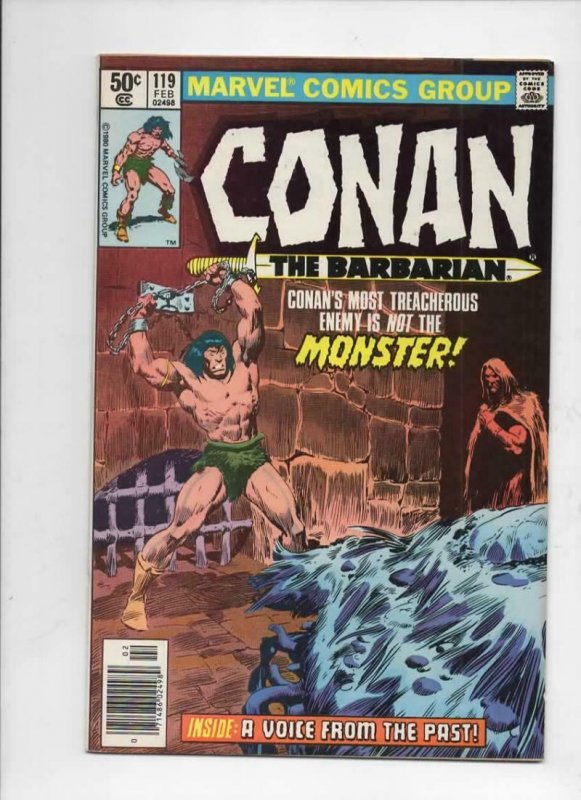 CONAN the BARBARIAN #118 119 120  VF Buscema, Chan, Howard, 1970 1981