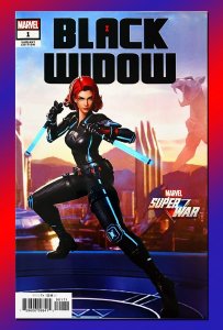 Black Widow #1 WoW! Gorgeous Natasha Limited Artist Variant Series Cover! Shield