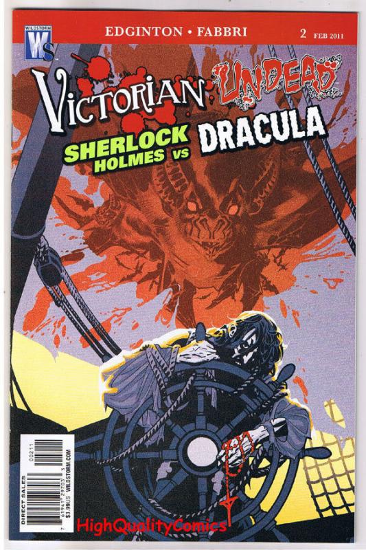 VICTORIAN UNDEAD #2, NM, Sherlock Holmes vs Dracula, 2011, more in store