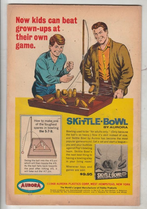 Creeper, Beware The #5 (Aug-68) FN+ Mid-High-Grade Creeper