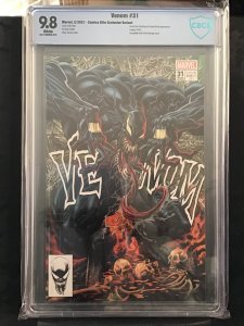 Venom #31 9.8 CBCS Kyle Hotz Cvr limited to 3000