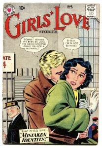 GIRLS LOVE STORIES #69 comic book 1960-ROMANCE-MISTAKEN IDENTITY vg