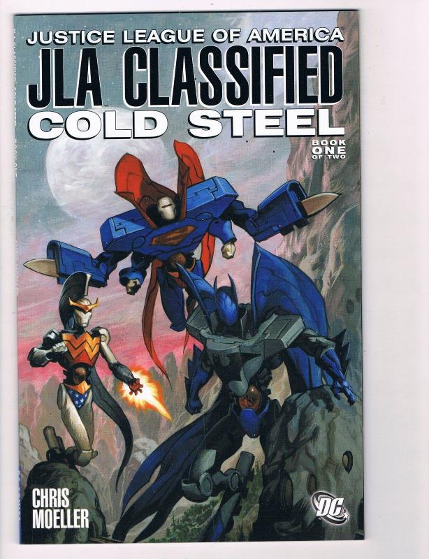 JLA Classified Cold Steel Book # 1 DC Comic Books Hi-Res Scans Awesome Issue! T3