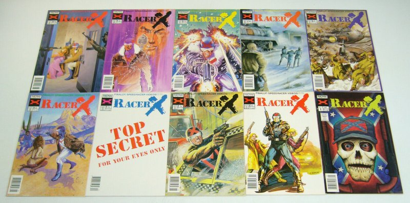 Racer X vol. 2 #1-10 VF/NM complete series all newsstand chuck dixon speed racer