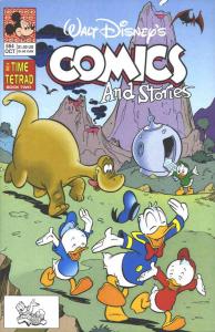 Walt Disney's Comics and Stories #564 VF ; Disney | Time Tetrad 2