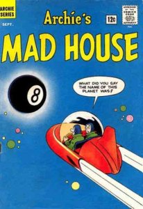 Archie's Madhouse #21 POOR ; Archie | low grade comic September 1962 Outer Space