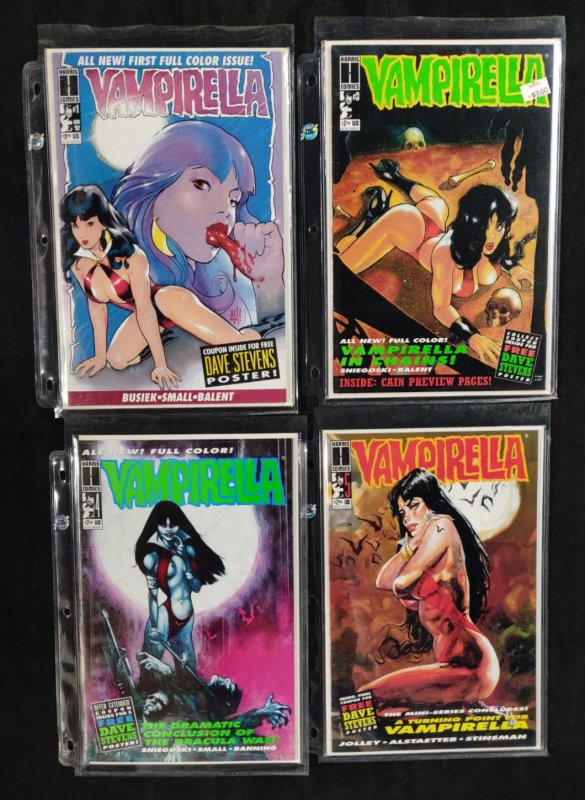 Vampirella Collection Binder - Various Runs incl. 1st Run (Mid-High) 25 pc Lot