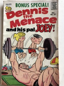Dennis the Menace Bonus Special 17,FN, white pages-1963!