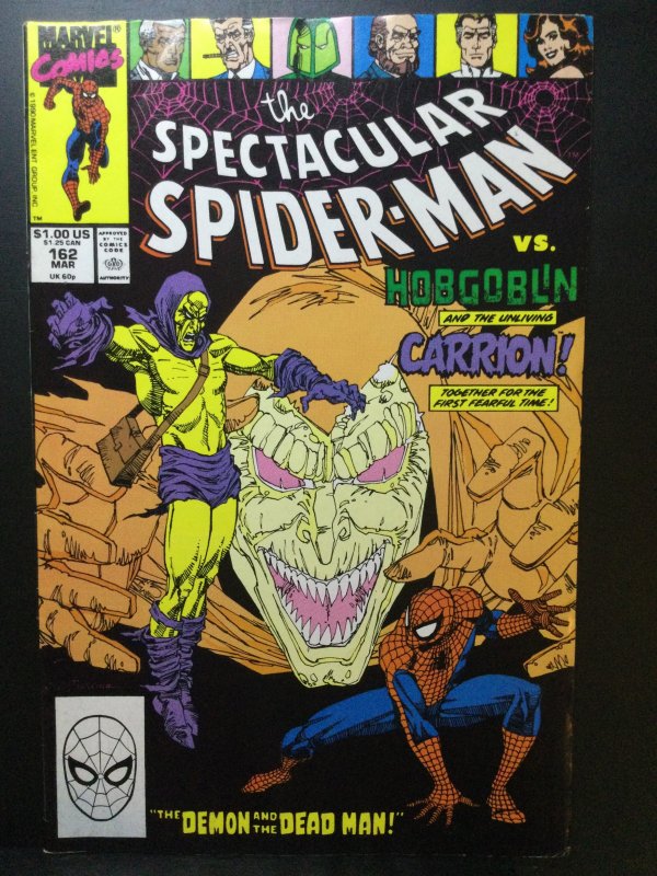 The Spectacular Spider-Man #162 Direct Edition (1990)