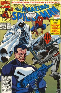 Amazing Spider-Man, The #355 VF ; Marvel | Moon Knight Punisher
