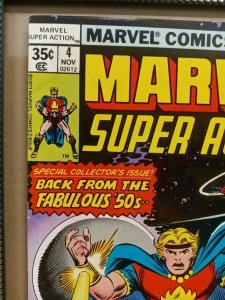 MARVEL SUPER ACTION #4 Vf- 1977 Captain America. P03