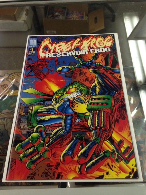 Cyber Frog: Resevoir Frog 1 NM-/NM early appearance Harris Comics