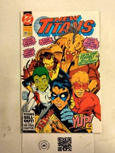 The New Titans #93 NM DC Comic Books Nightwing Widebeest Pantha  7 HH37