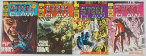 Steel Claw #1-4 VF/NM complete series - quality comics 2 3 set lot